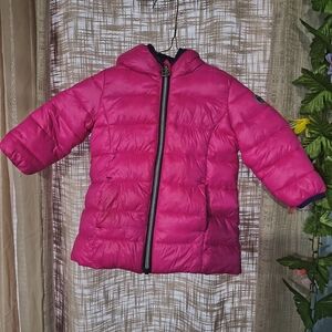 Michael Kors Fuchsia Kids Puffer Jacket